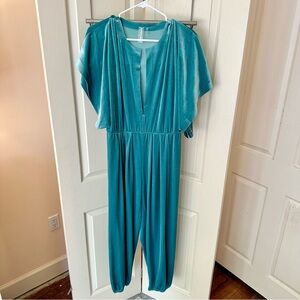 Normal Kamali Teal Jumpsuit